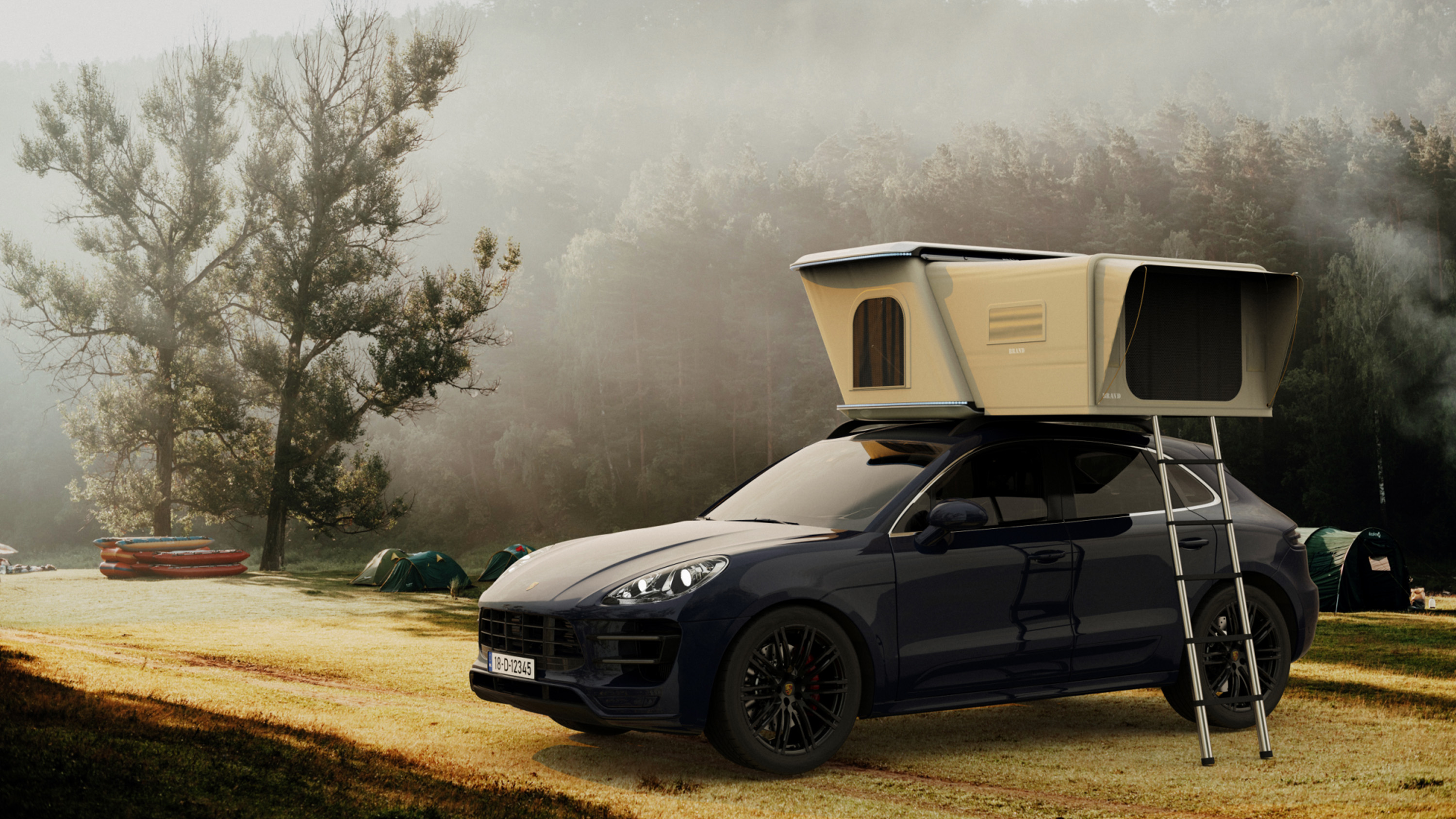 保时捷 智能车顶帐篷